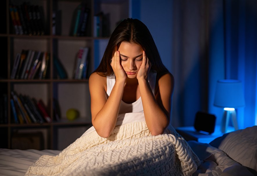 Признаки болезни Бессонница и головная боль